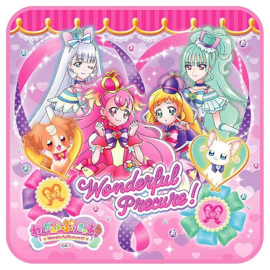 Amazon｜わんだふるぷりきゅあ ハンドタオル 2845171｜ハンド